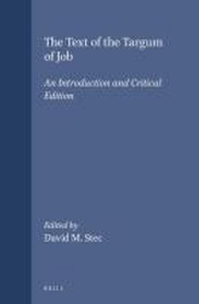 The Text of the Targum of Job