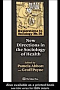 New Directions In The Sociology Of Health