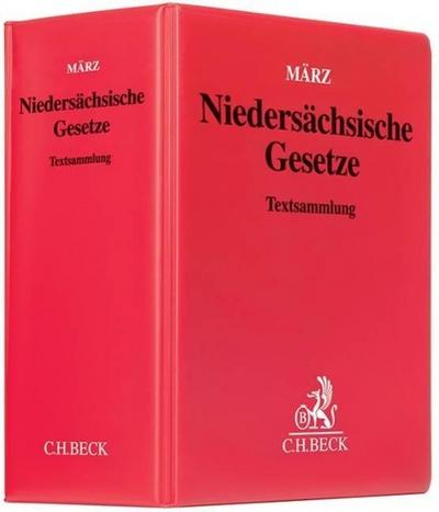 Niedersächsische Gesetze (ohne Fortsetzungsnotierung). Inkl. 128. Ergänzungslieferung
