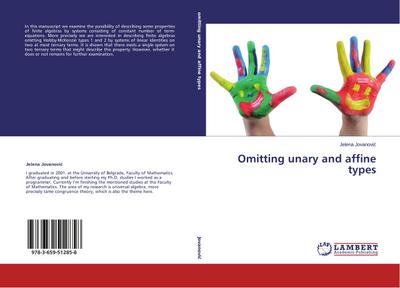 Omitting unary and affine types