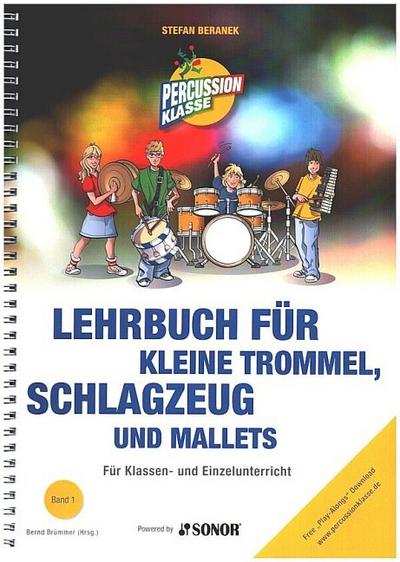Lehrbuch für kleine Trommel, Schlagzeug und Mallets