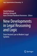New Developments in Legal Reasoning and Logic