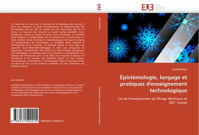 Épistémologie, langage et pratiques d’enseignement technologique
