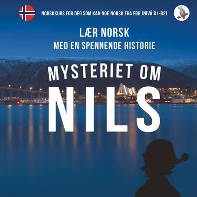 Mysteriet om Nils. Lær norsk med en spennende historie. Norskkurs for deg som kan noe norsk fra før (nivå B1-B2).