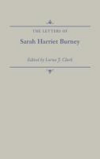The Letters of Sarah Harriet Burney