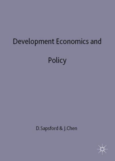 Development Economics and Policy