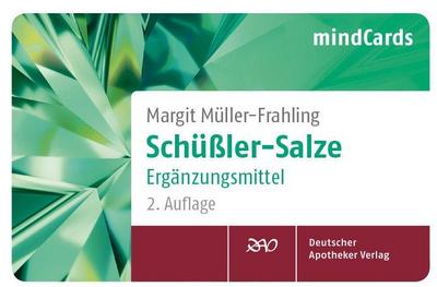 Schüßler-Salze Ergänzungsmittel, Kartenfächer