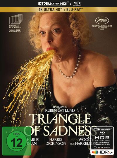 Triangle of Sadness, 1 4K UHD-Blu-ray + 1 Blu-ray (Limited Collector’s Edition im Mediabook)