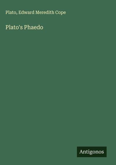 Plato’s Phaedo
