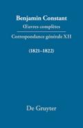 Correspondance générale 1821-1822