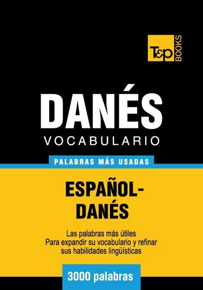 Vocabulario español-danés - 3000 palabras más usadas