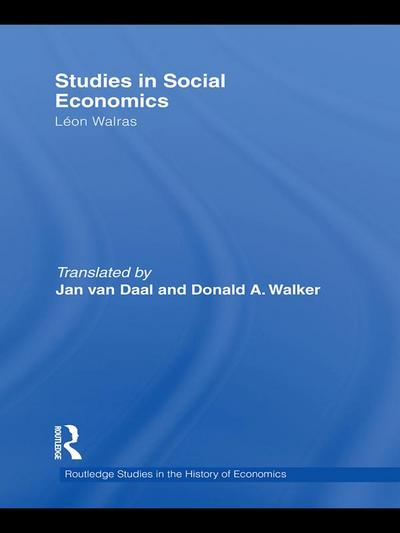 Studies in Social Economics