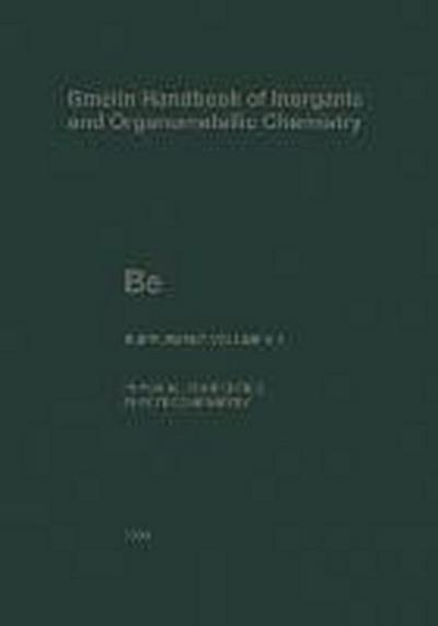 Be Beryllium