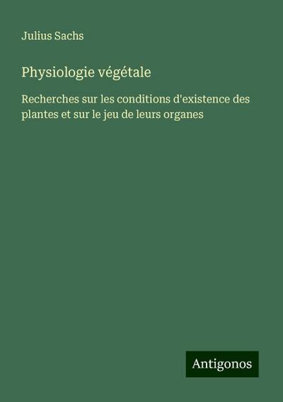 Physiologie végétale