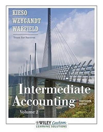 Intermediate Accounting, Volume 2