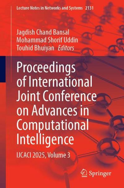 Proceedings of International Joint Conference on Advances in Computational Intelligence