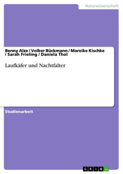 Laufkäfer und Nachtfalter
