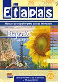 Etapas Tópicos, Manual de español para cursos intensivos, Libro del alumno + Libro de ejercicios + CD de audiciones