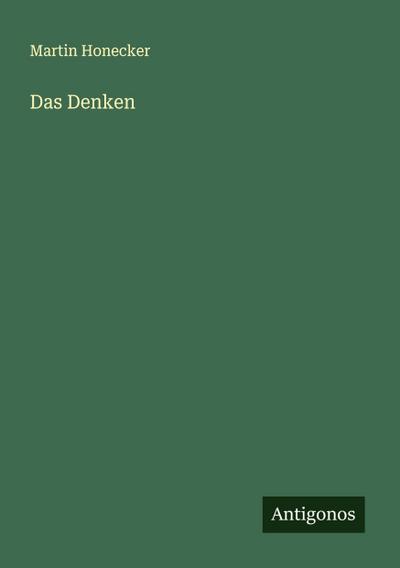 Das Denken