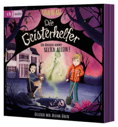 Die Geisterhelfer - Ein Knochen kommt selten allein, 3 Audio-CD