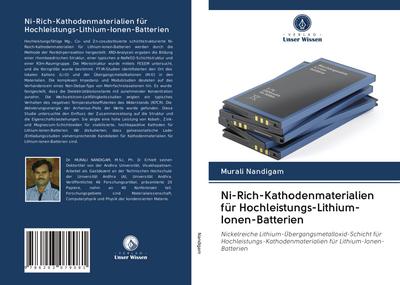 Ni-Rich-Kathodenmaterialien für Hochleistungs-Lithium-Ionen-Batterien