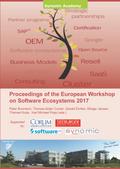 Proceedings of the European Workshop on Software Ecosystems 2017