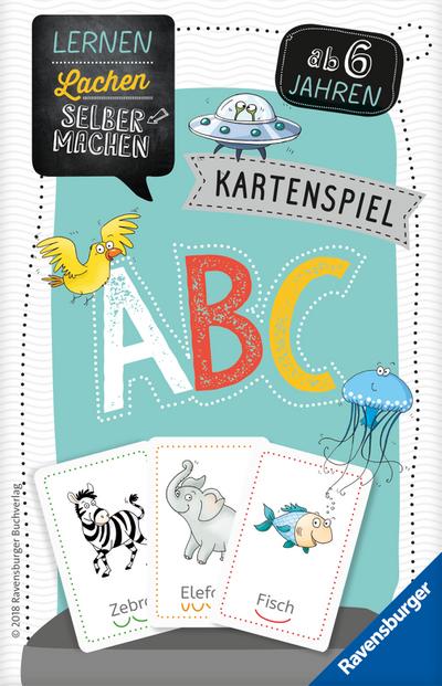 Ravensburger Kartenspiel ABC (Lernen Lachen Selbermachen)