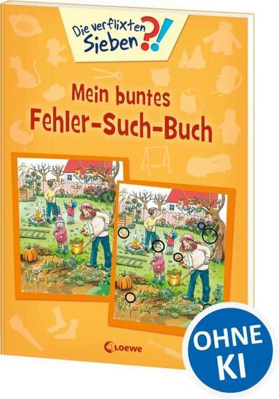 Die verflixten Sieben - Mein buntes Fehler-Such-Buch 2
