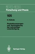 Produktionsmengen- und -terminplanung bei mehrstuf