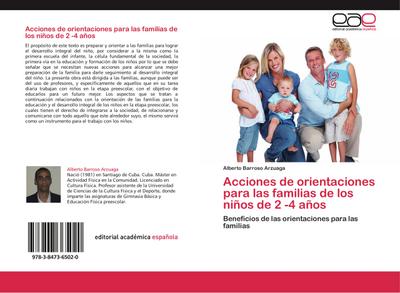 Acciones de orientaciones para las familias de los niños de 2 -4 años - Alberto Barroso Arzuaga