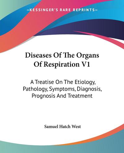 Diseases Of The Organs Of Respiration V1