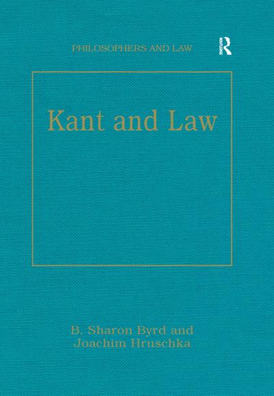 Kant and Law