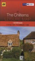 AA Leisure Map The Chilterns (Aa Leisure Maps, Band 17)
