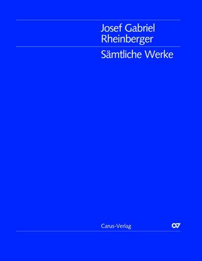 Josef Gabriel Rheinberger / Sämtliche Werke: Bearbeitungen eigener Werke III für Klavier zu vier Händen: Orgelkonzerte und Stücke für Orgel