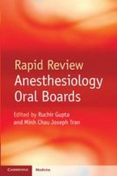 Rapid Review Anesthesiology Oral Boards