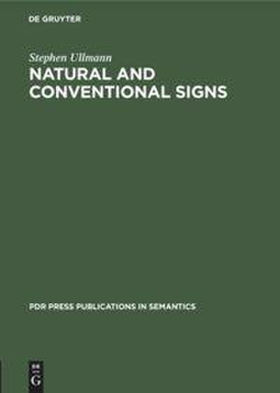 Natural and Conventional Signs