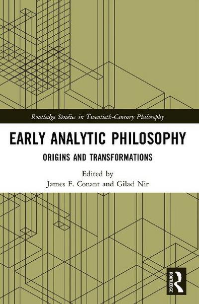 Early Analytic Philosophy