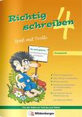Richtig schreiben - Spaß mit Trolli, 4. Schuljahr, Druckschrift