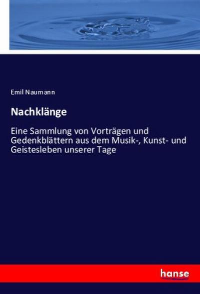 Nachklänge