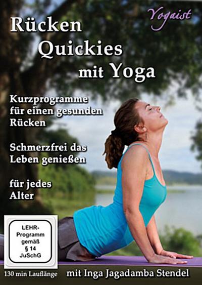 Rücken Quickies mit Yoga,1 DVD