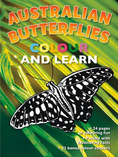 Australian Butterflies Color and Learn
