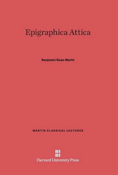 Epigraphica Attica