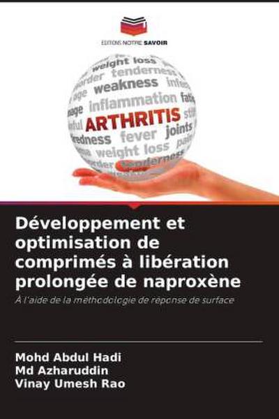 Développement et optimisation de comprimés à libération prolongée de naproxène