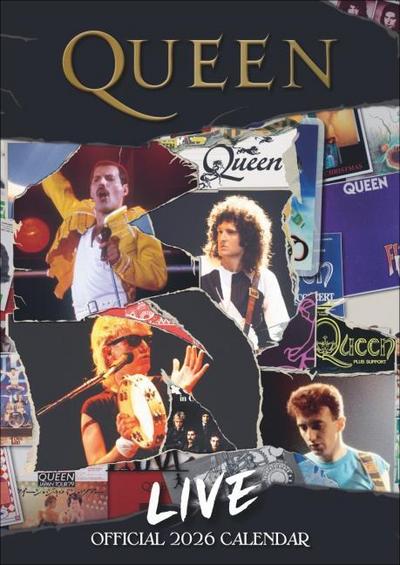 Queen Posterkalender 2026