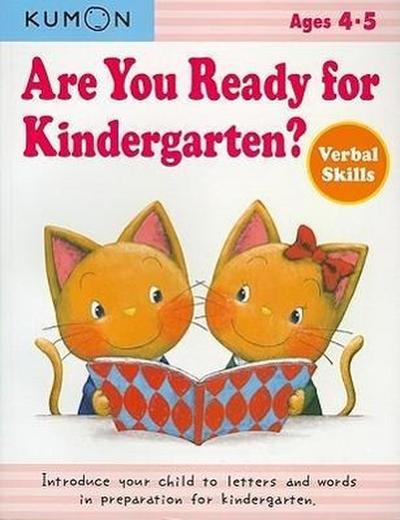 Kumon Are You Ready for Kindergarten Verbal Skills