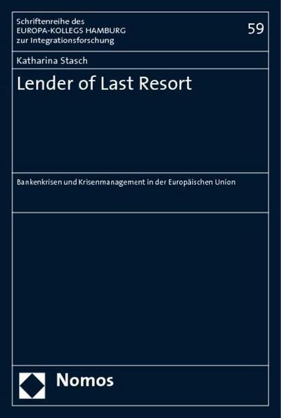Lender of Last Resort