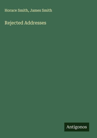 Rejected Addresses