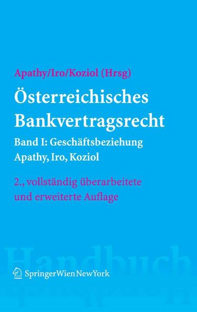 Österreichisches Bankvertragsrecht