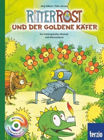 Ritter Rost und der goldene Käfer, m. Audio-CD