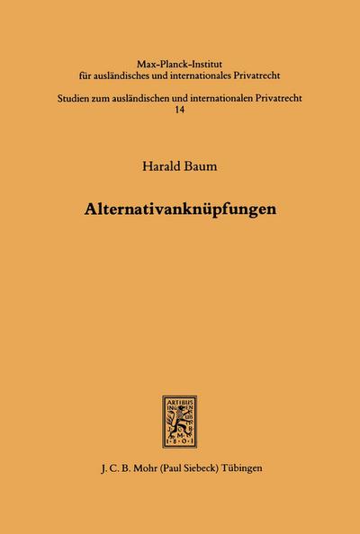 Alternativanknüpfungen